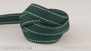 Pinefeather 5/8" Saddle Stitch Ribbon (5 yards)