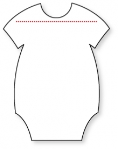 Papertrey Ink - Shape Up Series: Onesie Die