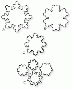 Papertrey Ink - Snowflake Medley Die Collection (set of 4)