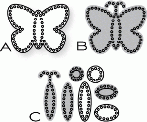 Papertrey Ink - Seasonal Stitching: Butterflies Die Collection (set of 3)