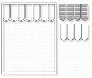 Papertrey Ink - Cover Plate: Awning Die