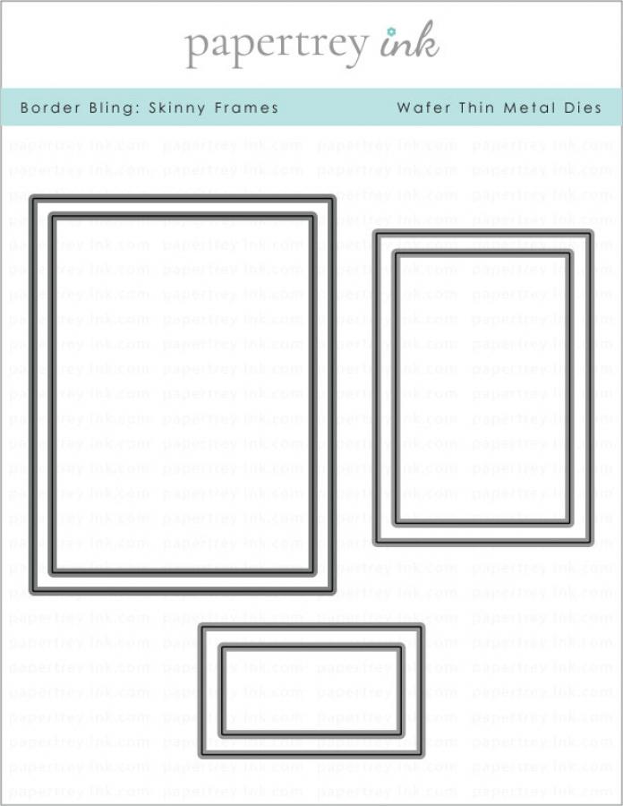 Border Bling: Skinny Frame Die