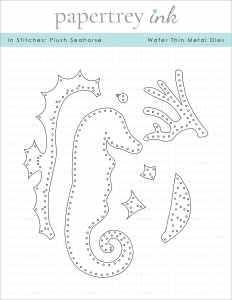 In Stitches: Plush Seahorse Die