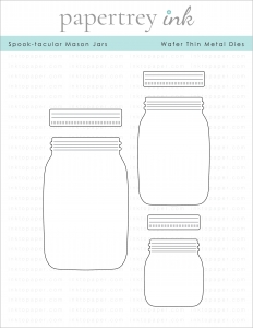 Spook-tacular Mason Jars Die