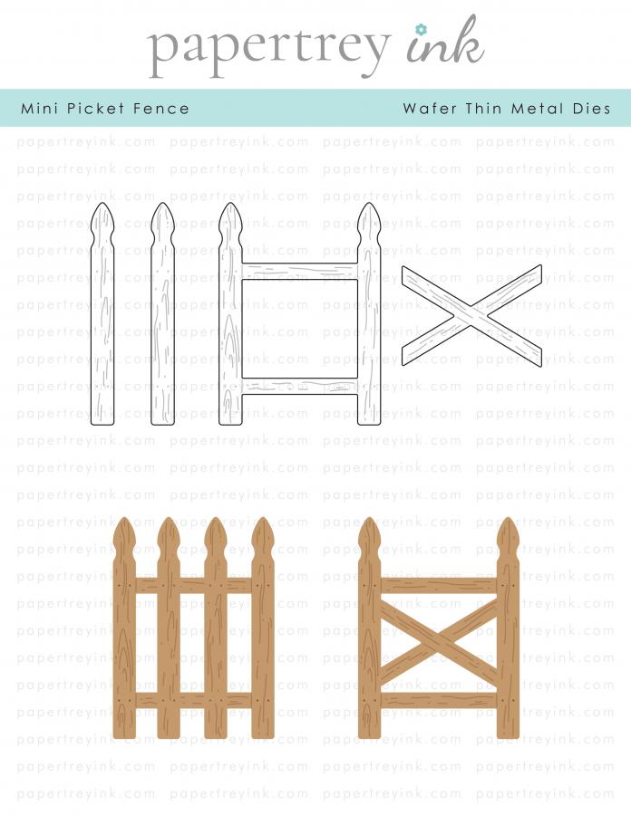 Mini Picket Fence Die