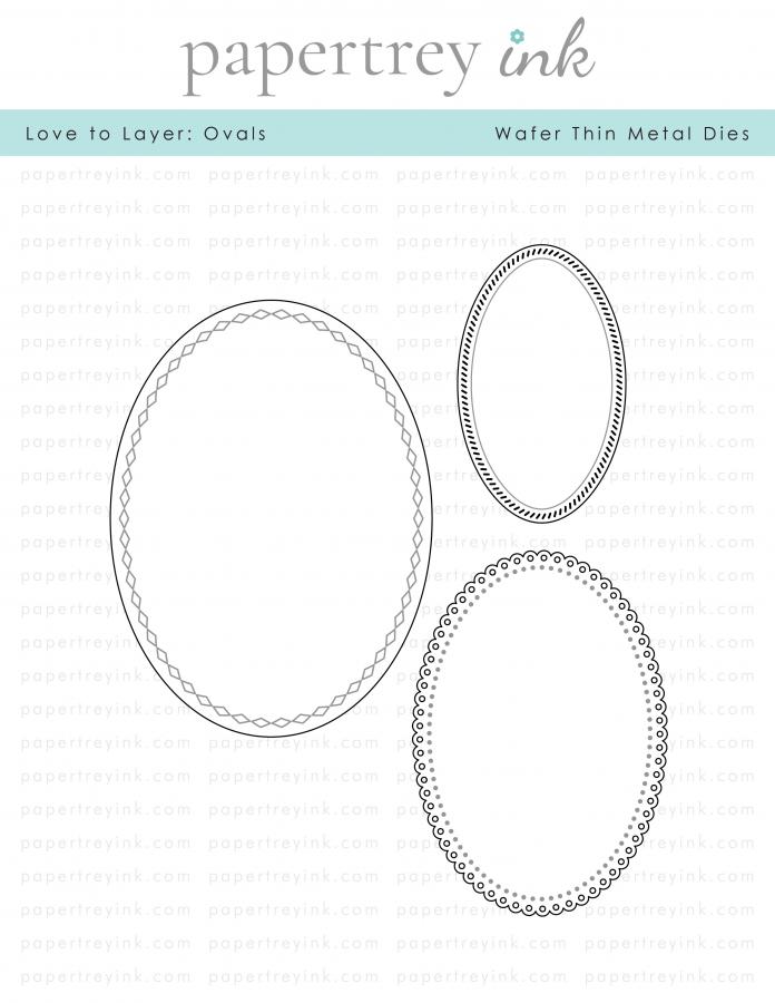 Love to Layer: Ovals Die