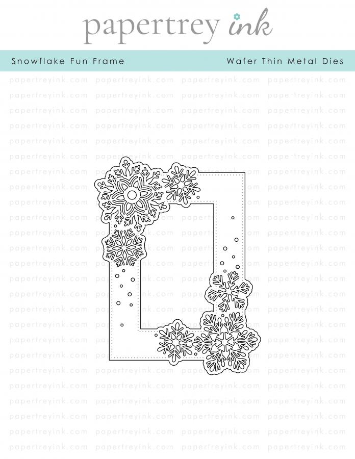 Snowflake Fun Frame Die