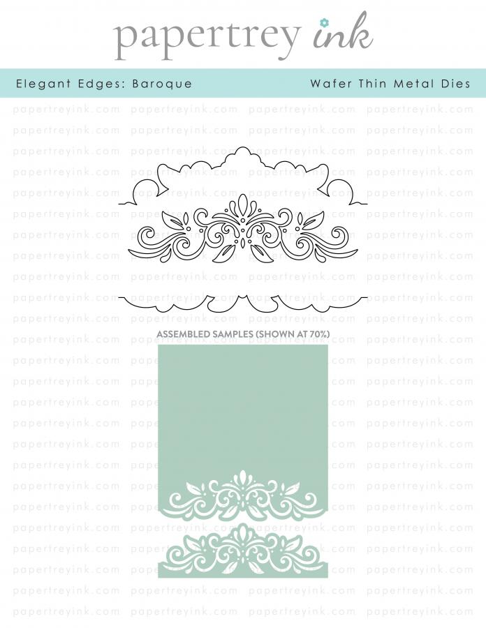 Elegant Edges: Baroque Die