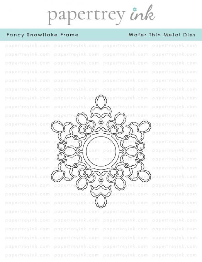 Fancy Snowflake Frame Die