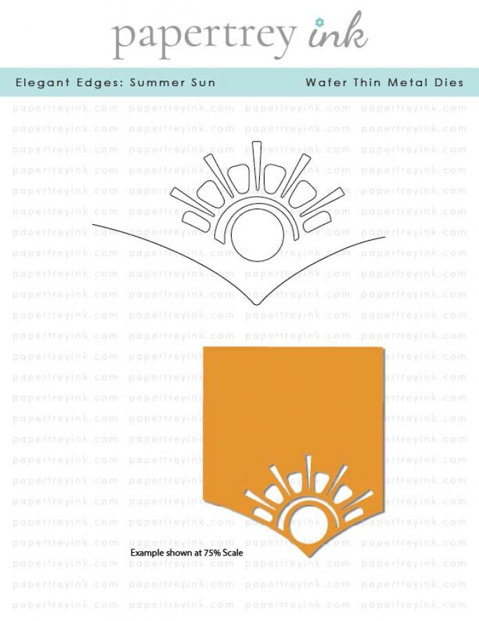 Elegant Edges: Summer Sun Die