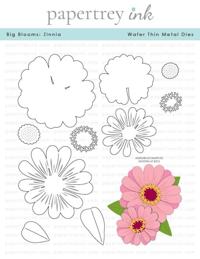 Big Blooms: Zinnia Die