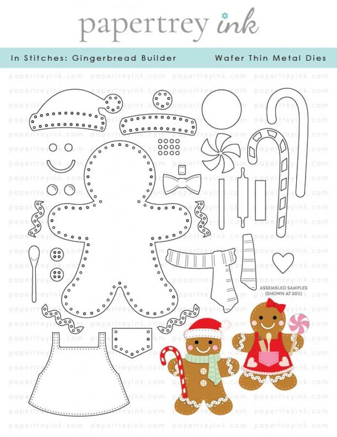 In Stitches: Gingerbread Builder Die