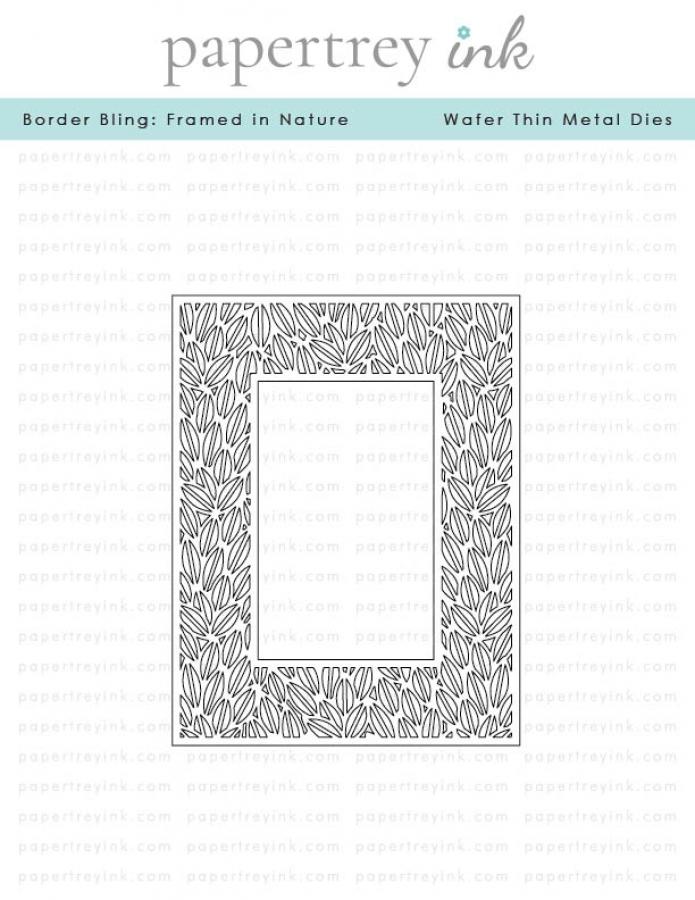 Border Bling: Framed in Nature Die