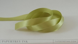 Spring Moss 1/2" Satin Solid Ribbon (5 yards)