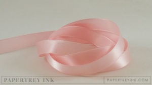 Sweet Blush 1/2" Satin Solid Ribbon (5 yards)