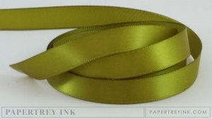 Ripe Avocado 1/2" Satin Solid Ribbon (5 yards)