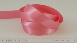 Hibiscus Burst 1/2" Satin Solid Ribbon (5 yards)