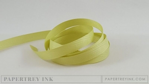 Spring Moss 3/8" Twill Tape Ribbon (5 yards)