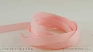 Sweet Blush 3/8" Twill Tape Ribbon (5 yards)