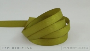 Ripe Avocado 3/8" Twill Tape Ribbon (5 yards)