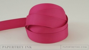 Raspberry Fizz 5/8" Grosgrain Ribbon (5 yards)