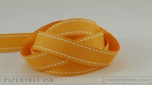 Summer Sunrise 5/8" Saddle Stitch Ribbon (5 yards)