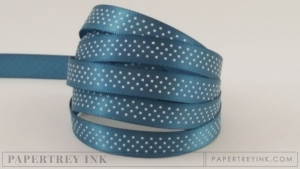 Enchanted Evening 3/8" Bitty Dot Satin Ribbon (5 yards)