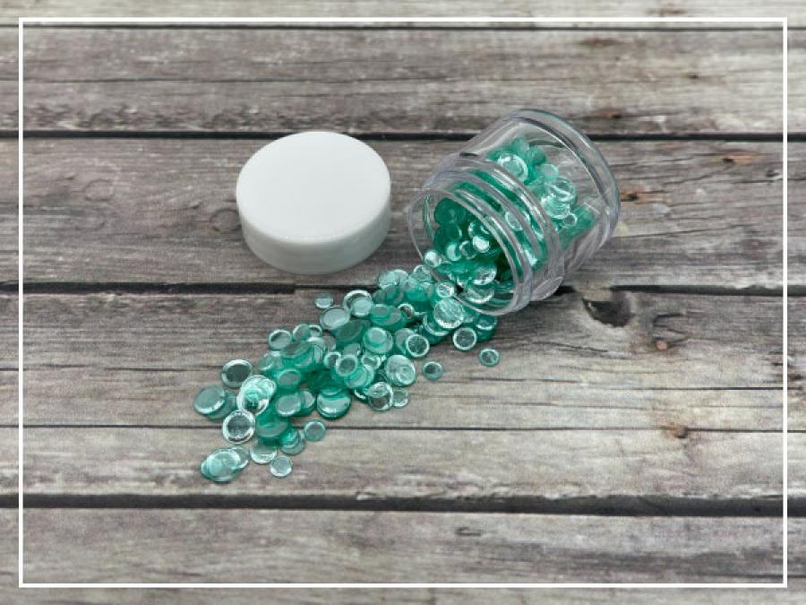 Moonshine Sequins: Tropical Teal