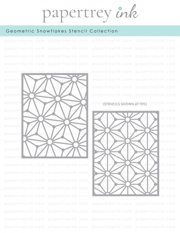 Papertrey Ink Simple Stitch Crochet Small Stencils STENCIL-0044