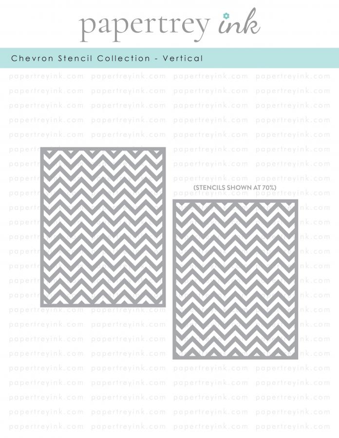 Papertrey Ink - Delicate Trees Stencil Collection (set of 10)