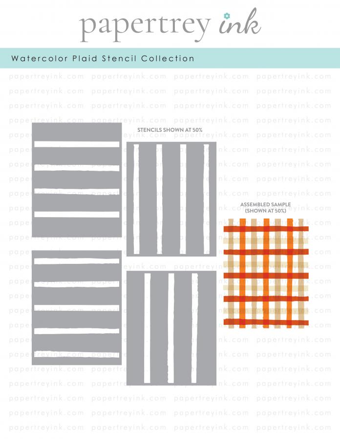 Papertrey Ink Simple Stitch Crochet Small Stencils STENCIL-0044