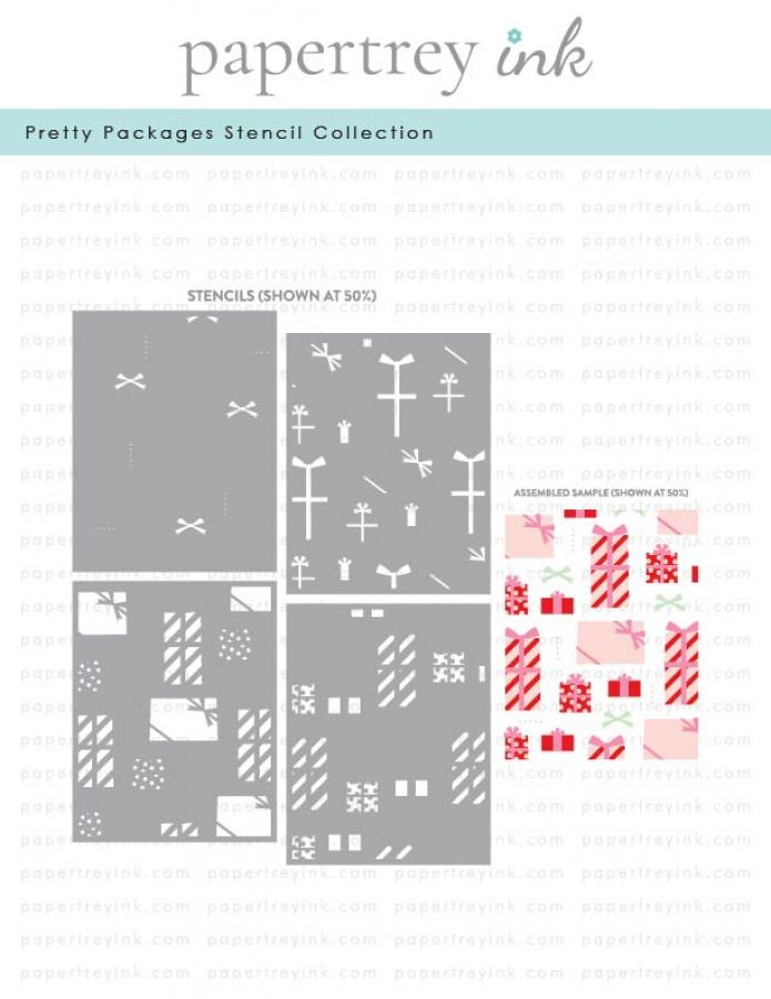 Pretty Packages Stencil Collection (set of 4)