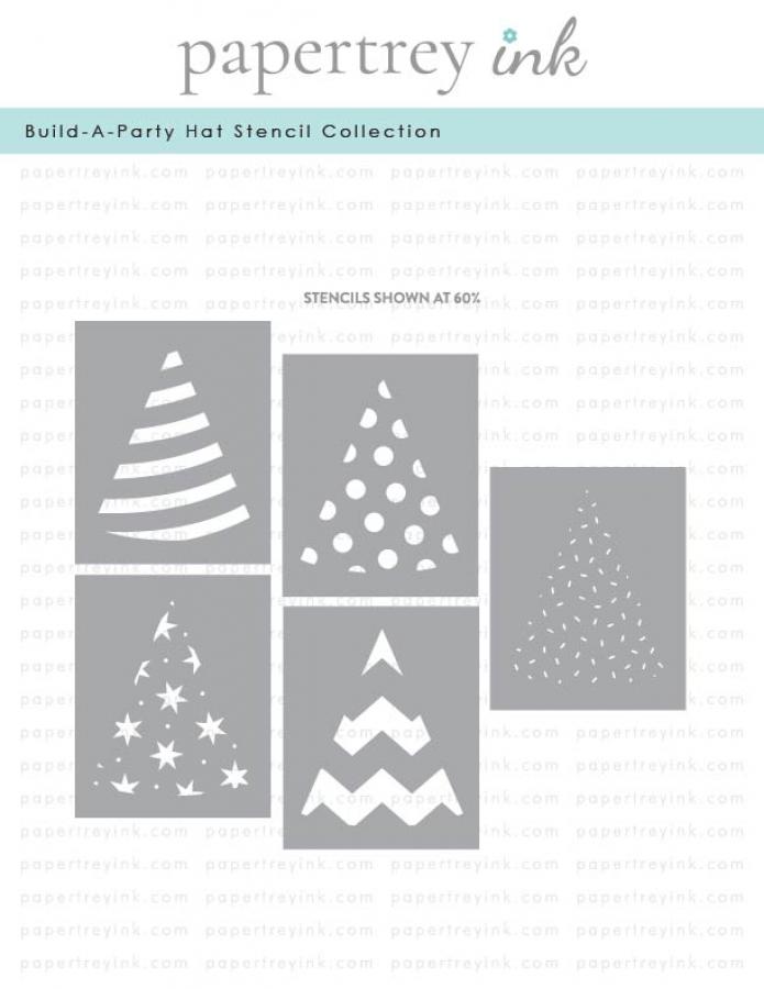 Build-A-Party Hat Stencil Collection (set of 5)