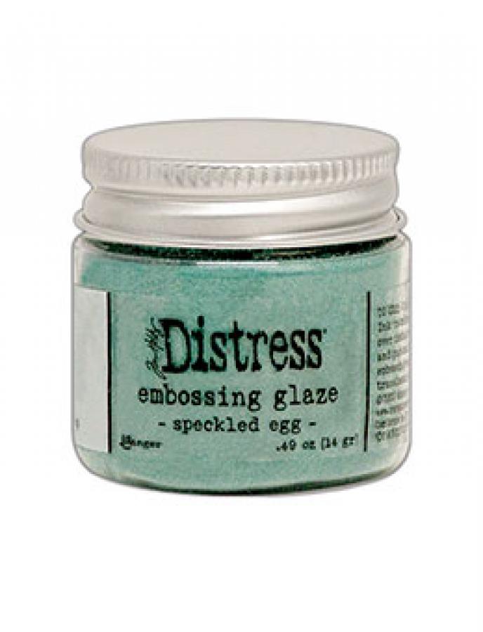 Distress Embossing Glaze - Speckled Egg