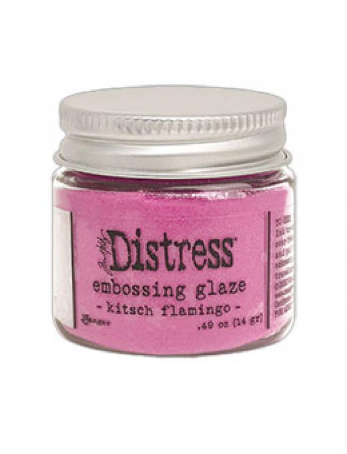 Distress Embossing Glaze - Kitsch Flamingo