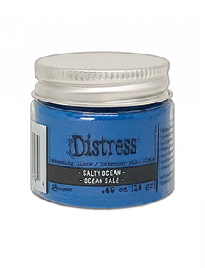 Distress Embossing Glaze - Salty Ocean