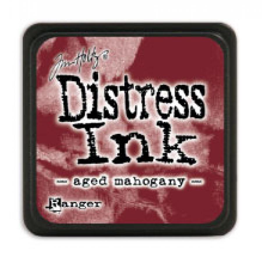 Tim Holtz Distress Mini Ink Pad Aged Mahogany