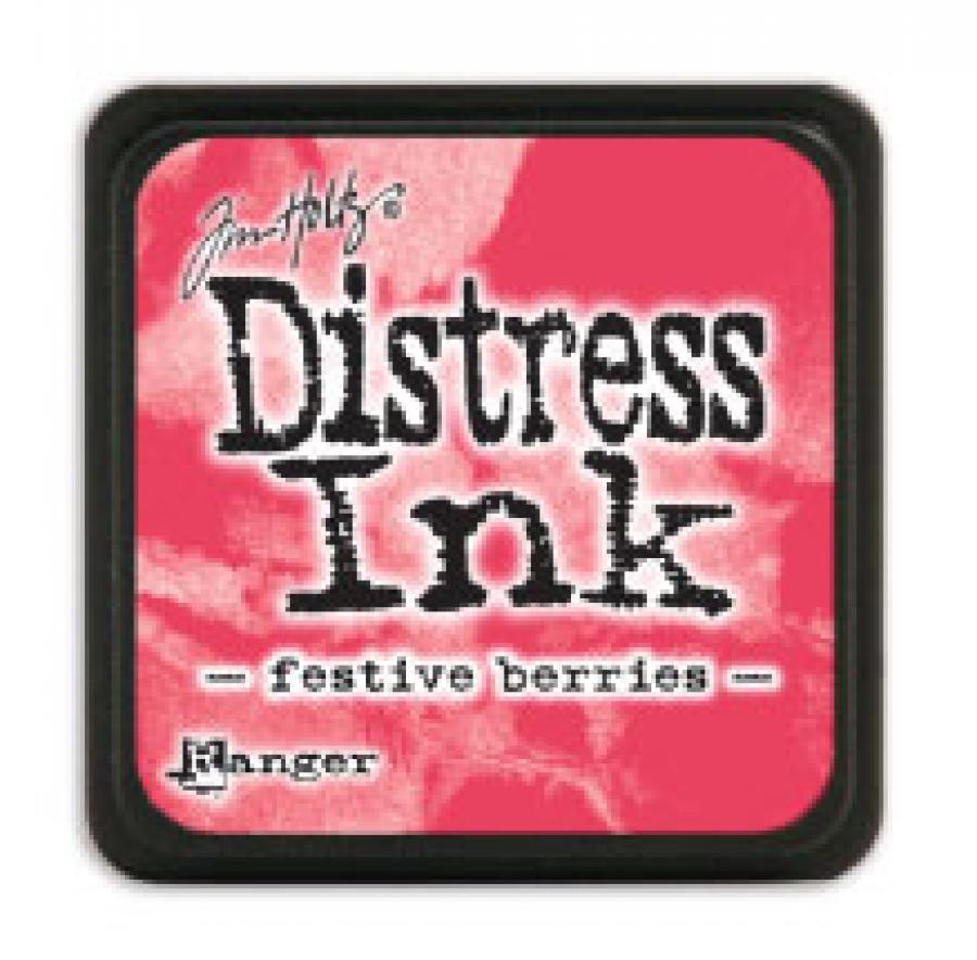 Tim Holtz Distress Mini Ink Pad Festive Berries