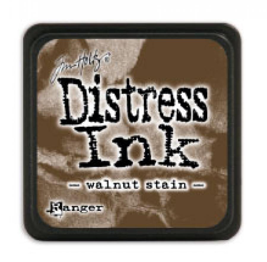 Tim Holtz Distress Mini Ink Pad Walnut Stain