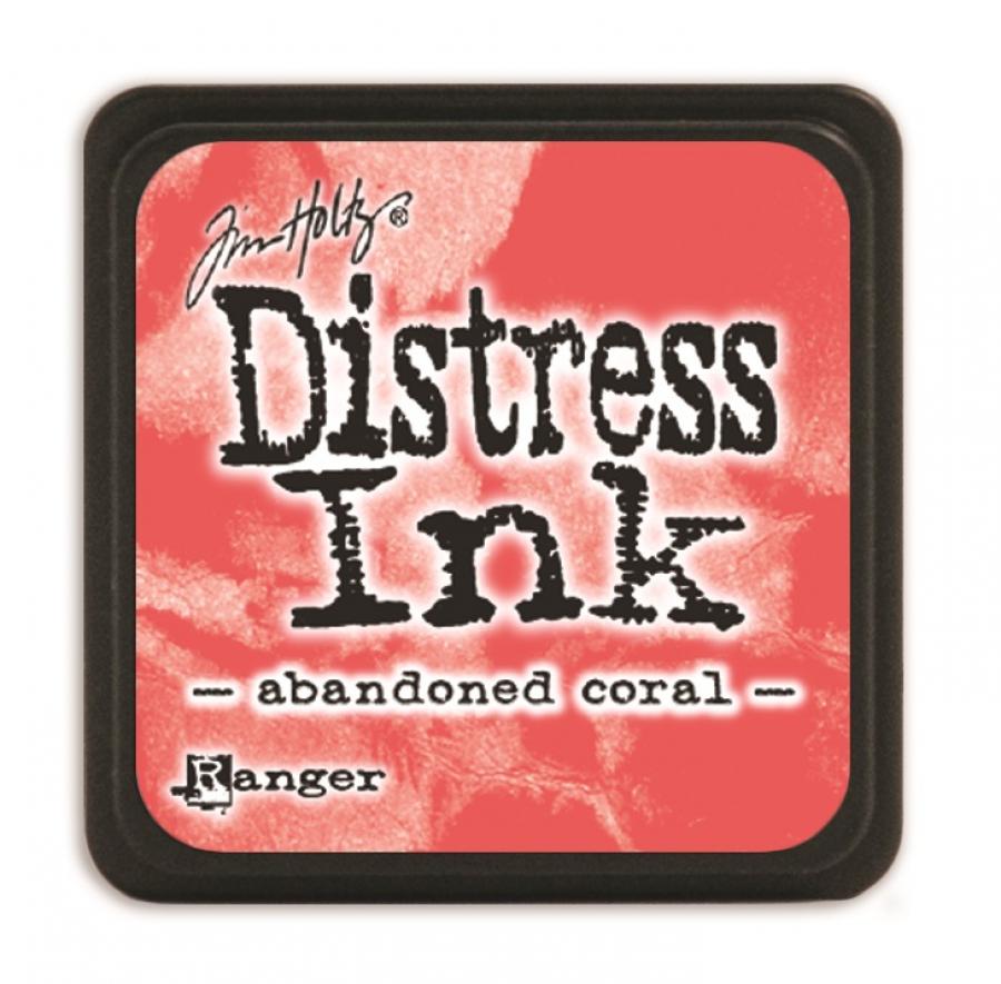 Tim Holtz Distress Mini Ink Pad Abandoned Coral