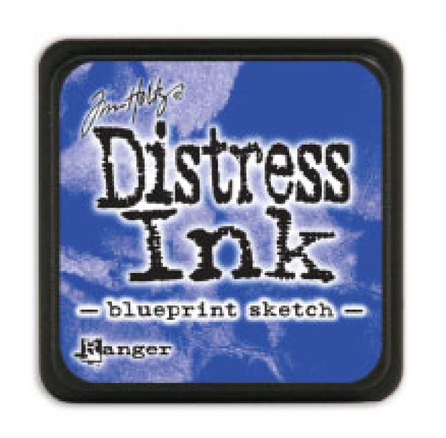 Tim Holtz Distress Mini Ink Pad Blueprint Sketch