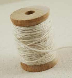 Rustic Cream Button Twine (20 yards)