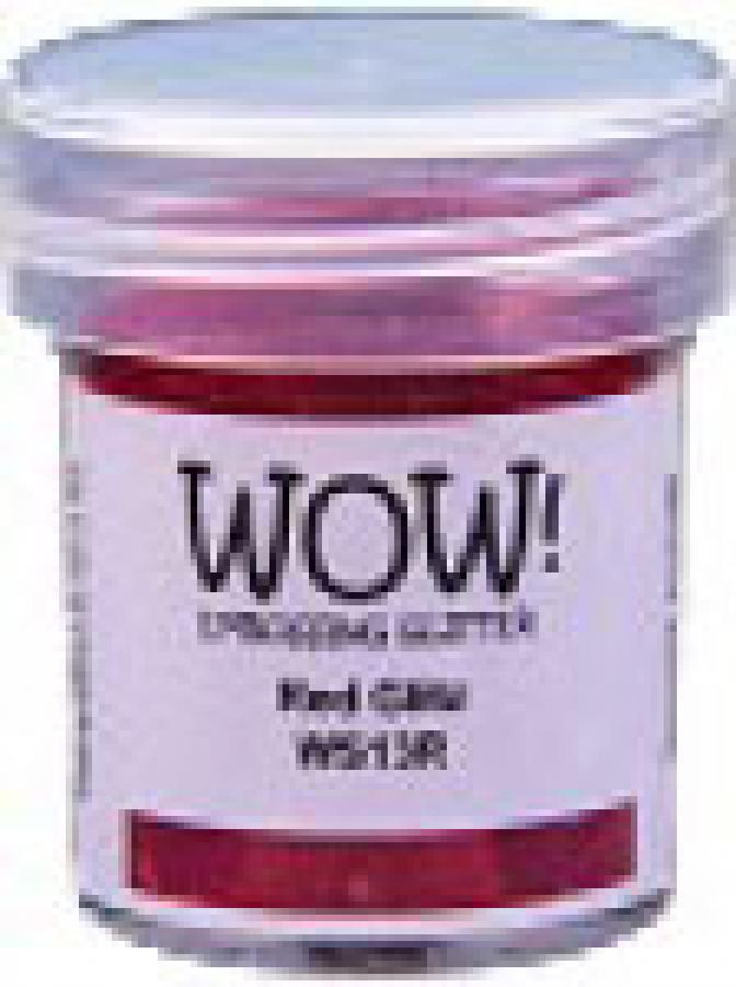 Wow Embossing Powder - Red Glitz