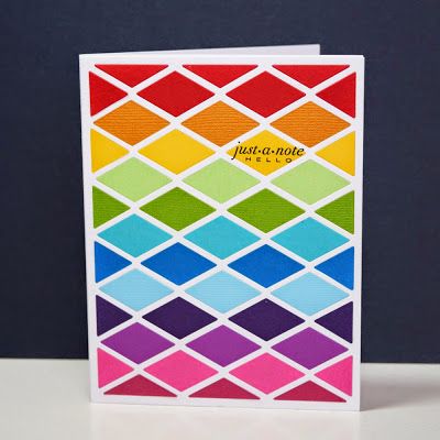 Papertrey Ink - Cover Plate: Harlequin Die