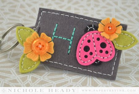 Papertrey Ink - Seasonal Stitching: Ladybug Die