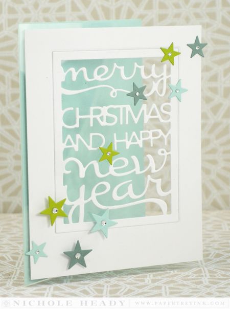 Papertrey Ink - Text Block: Christmas Die