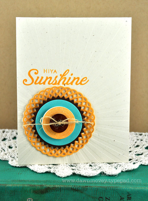 Papertrey Ink - Sunshine Die