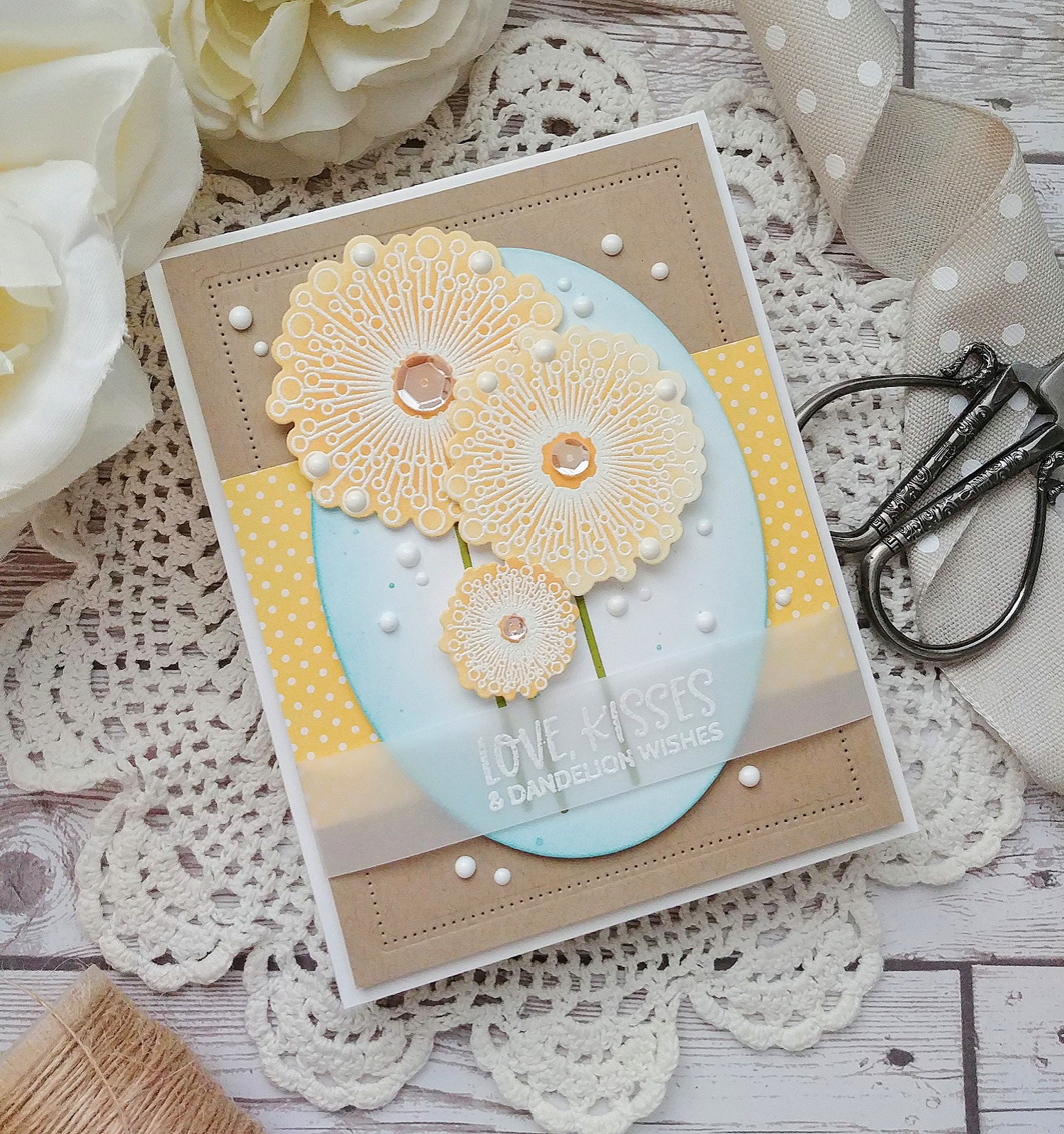 Dandelion Wishes Sentiments Mini Stamp Set