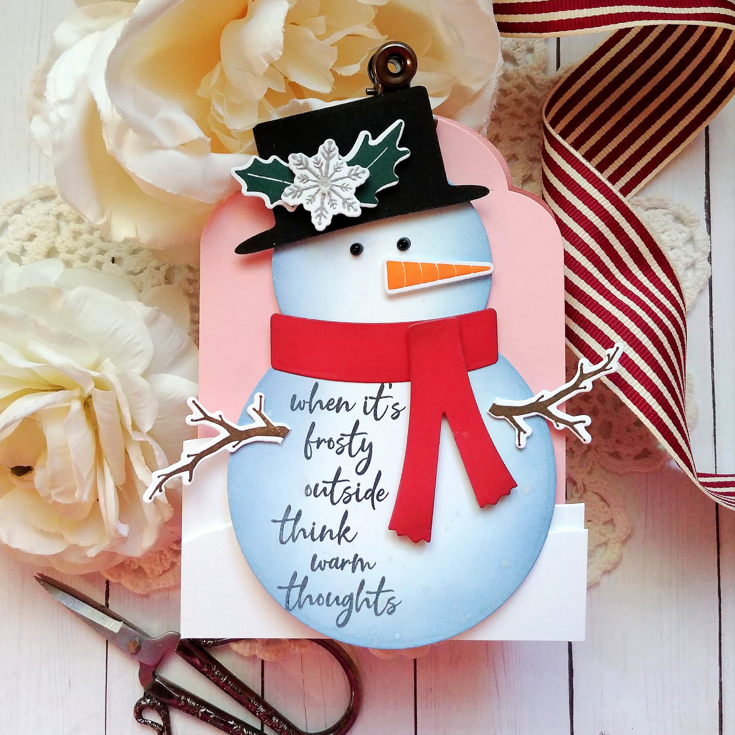 Go-To Gift Card Holder: Snowman Accessories Mini Stamp Set