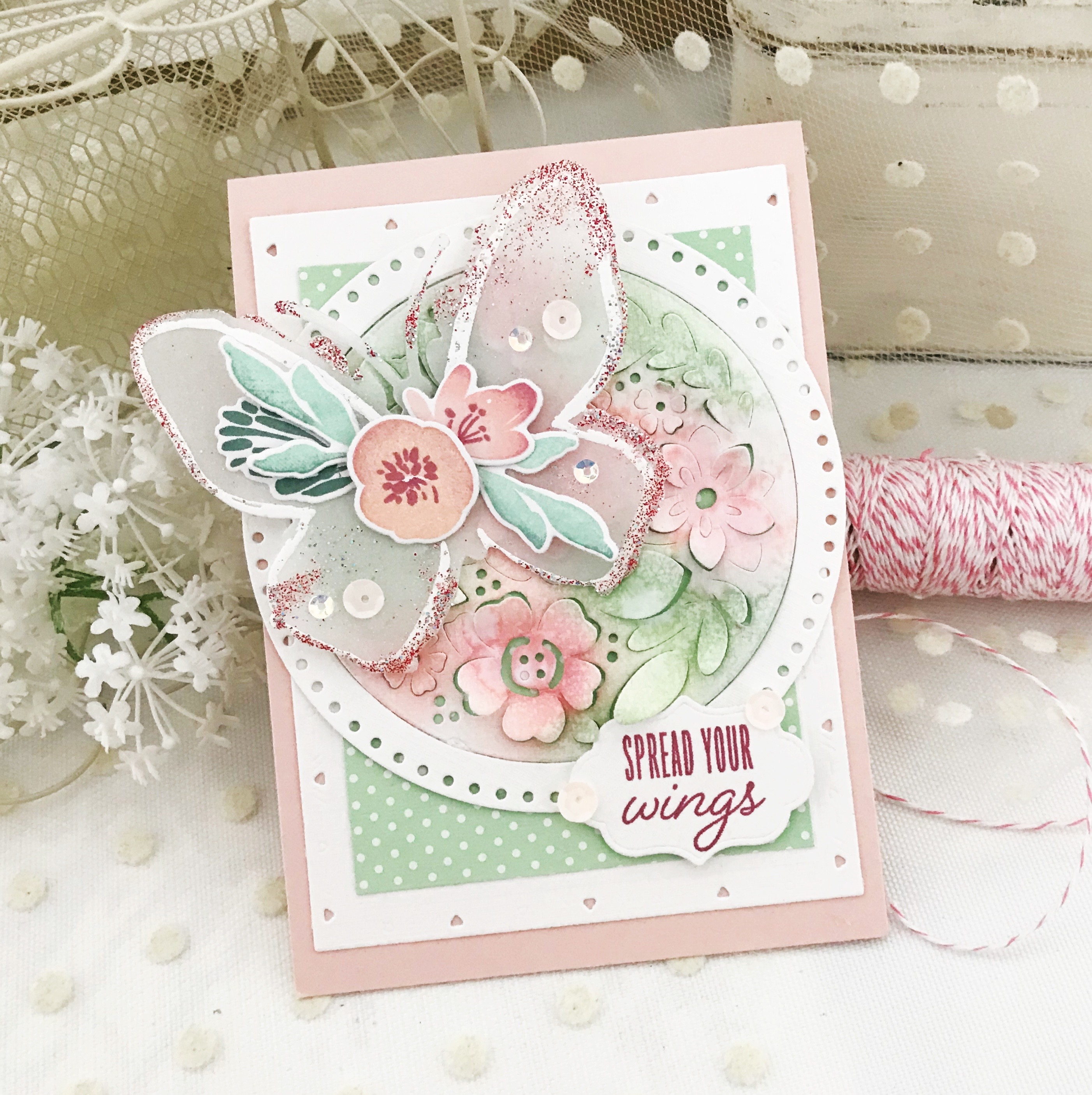 Graceful Wings Stamp Set